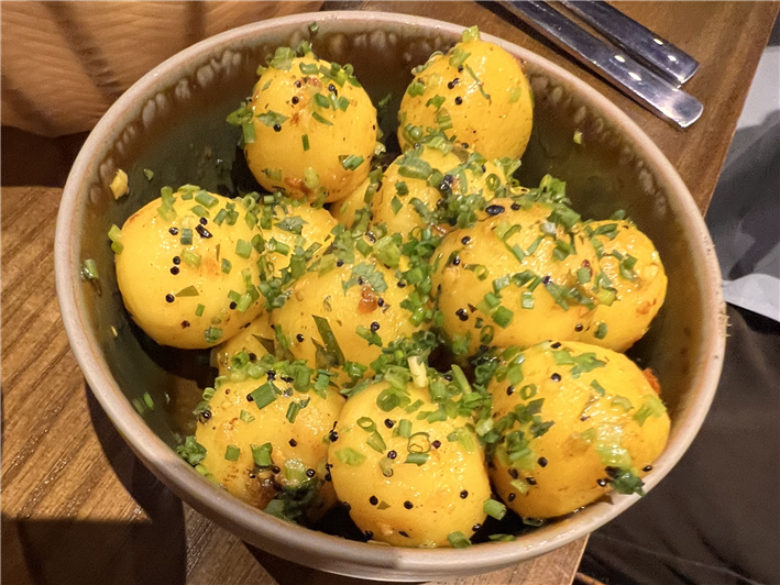 mustard potatoes